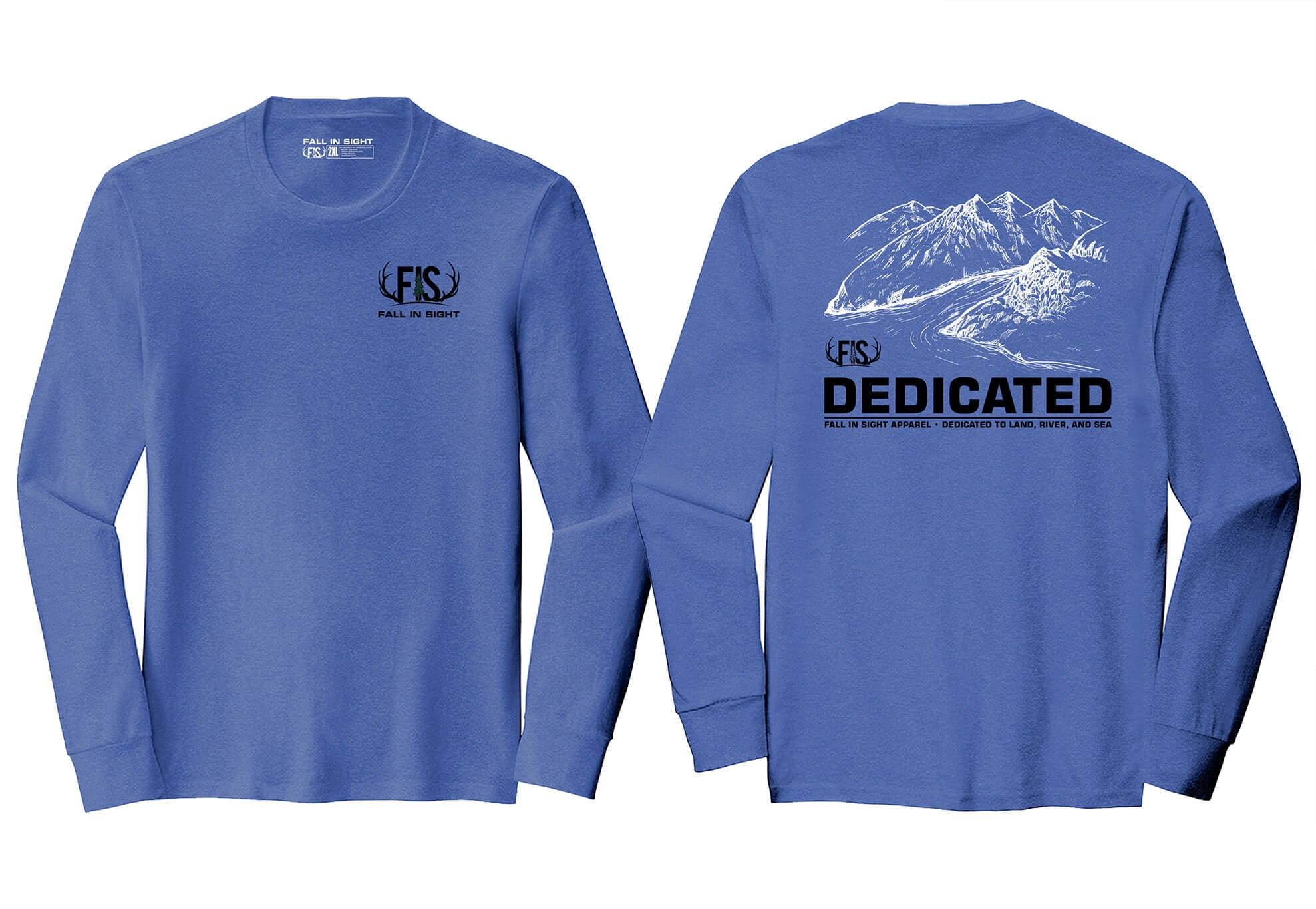 FIS - DEDICATED - Extra soft long sleeve T-shirt – FALL IN SIGHT