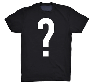 Mystery tee shirt from fall in sight apparel